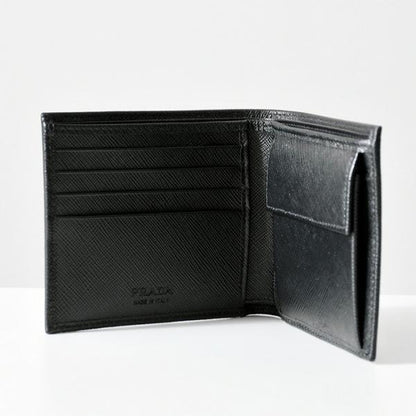 PRADA SAFFIANO トライアングルロゴ 2つ折り財布