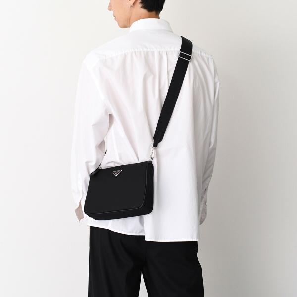 PRADA Re-Nylon ロゴショルダーバッグ