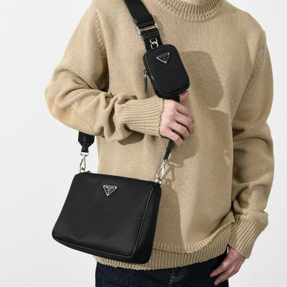 PRADA Re-Nylon ロゴショルダーバッグ