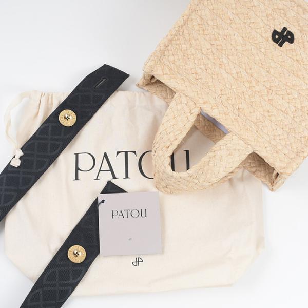 PATOU Raffia JP Tote Small 