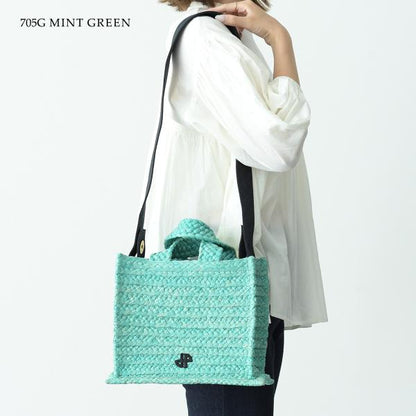 PATOU Raffia JP Tote Small 
