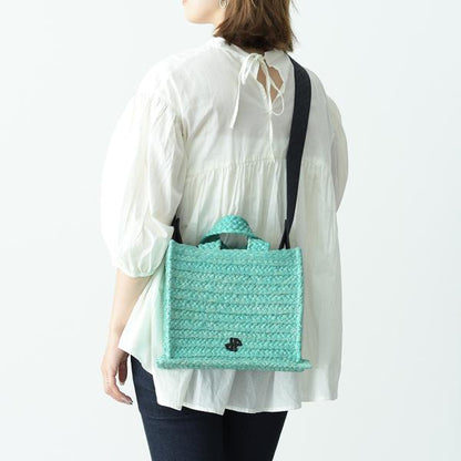 PATOU Raffia JP Tote Small 