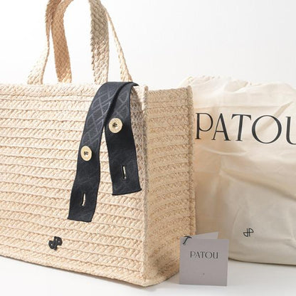 PATOU ラフィア JPトート ラージ