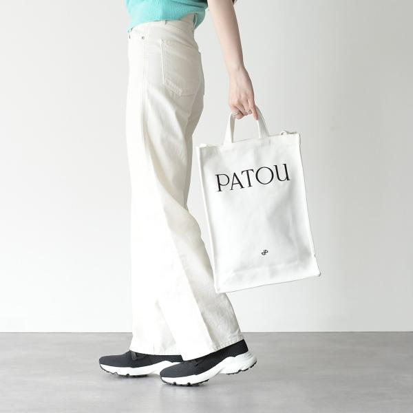 PATOU コットンキャンバス パトゥトート ヴァーティカル