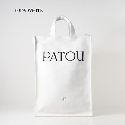 PATOU コットンキャンバス パトゥトート ヴァーティカル