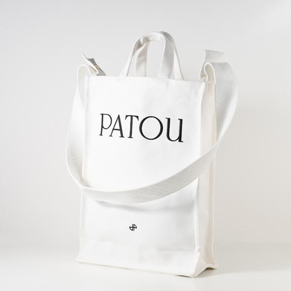 PATOU コットンキャンバス パトゥトート ヴァーティカル
