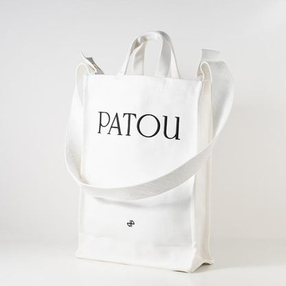 PATOU コットンキャンバス パトゥトート ヴァーティカル