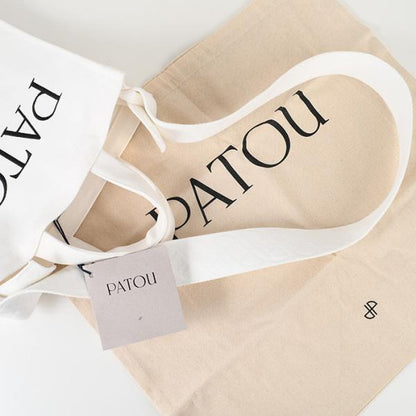 PATOU コットンキャンバス パトゥトート ヴァーティカル