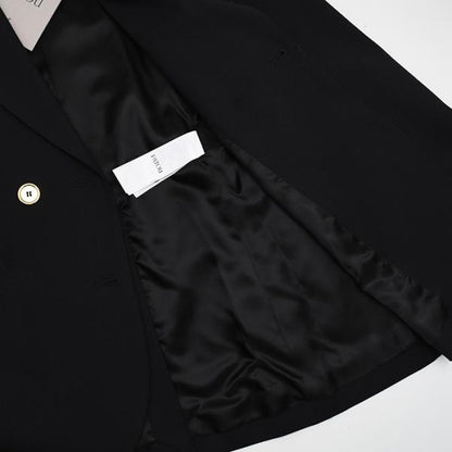 PATOU パトゥ サステナブルテクニカルウール ベルト テーラードジャケット