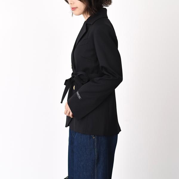 PATOU パトゥ サステナブルテクニカルウール ベルト テーラードジャケット