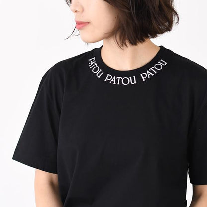 PATOU パトゥ オーガニックコットン パトゥロゴ エンブロイダリーTシャツ