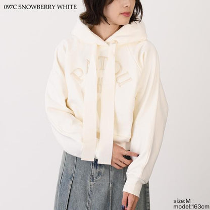 PATOU パトゥ オーガニックコットン パトゥロゴ＆JPモノグラム フーディ