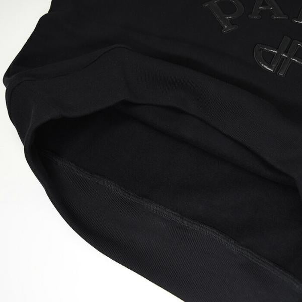 PATOU パトゥ オーガニックコットンフリース ビニルパトゥロゴ＆JPモノグラム スウェットシャツ