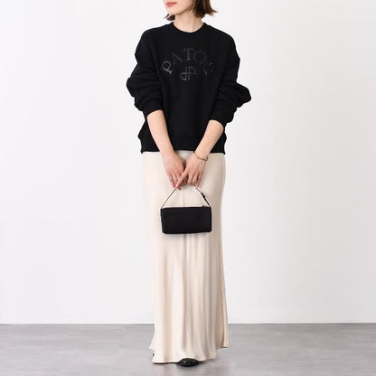 PATOU パトゥ オーガニックコットンフリース ビニルパトゥロゴ＆JPモノグラム スウェットシャツ