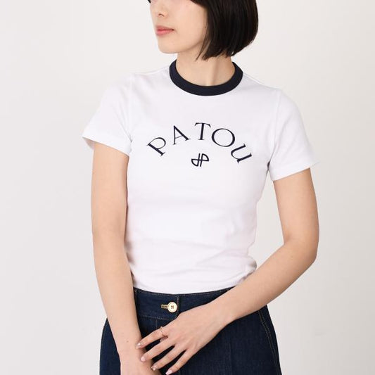PATOU Organic Cotton Fitted JP T-Shirt 