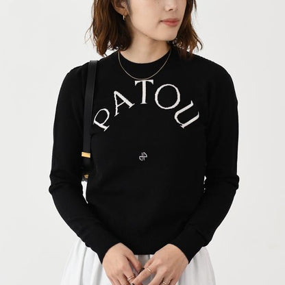 PATOU Wool Blend Logo Top 