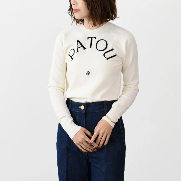 PATOU Wool Blend Logo Top 