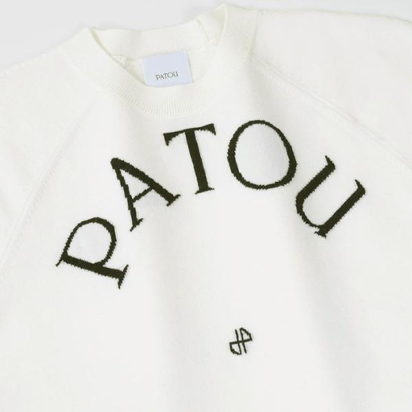 PATOU Wool Blend Logo Top 