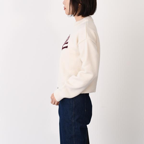 PATOU 울 &amp; 캐시미어 파투로고 &amp; JP 모노그램 인터샤 스웨터 