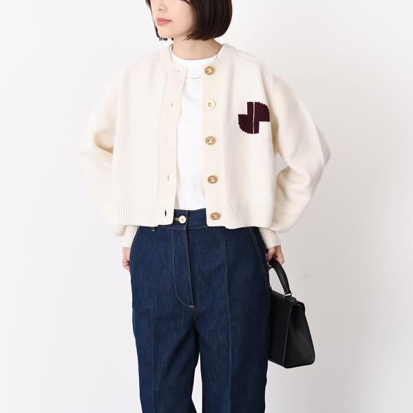 PATOU Wool and Cashmere JP Cardigan