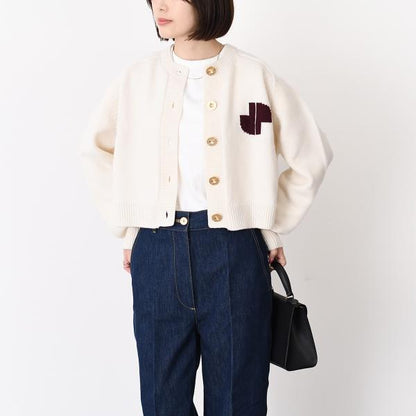 PATOU Wool and Cashmere JP Cardigan