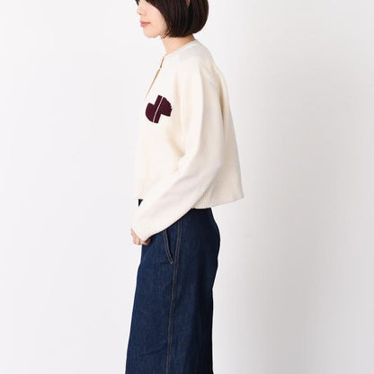 PATOU Wool and Cashmere JP Cardigan