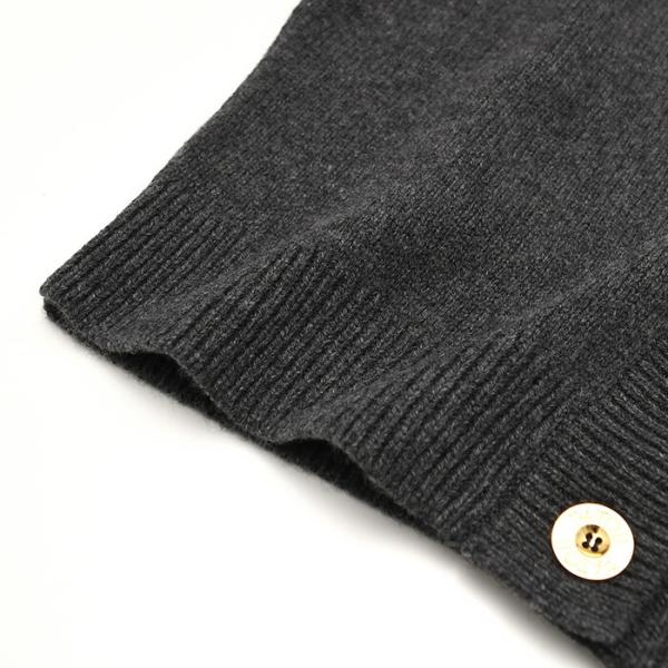 PATOU パトゥ ウール＆カシミヤ JP インターシャカーディガン