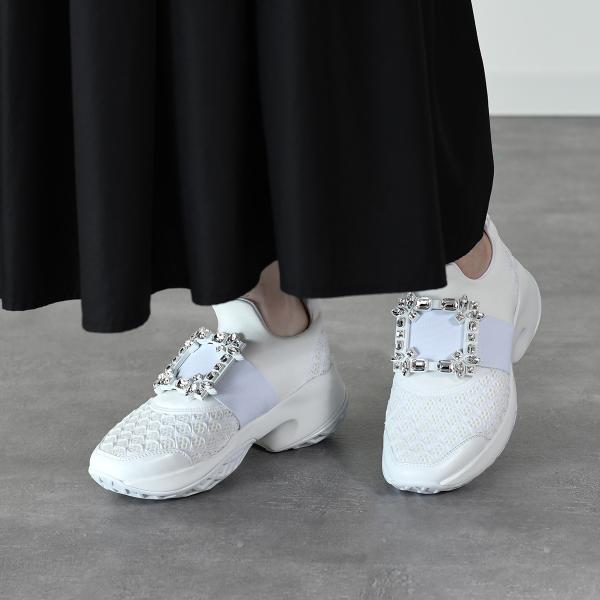 Roger Vivier ヴィヴ ラン ストラスバックルシューズ
