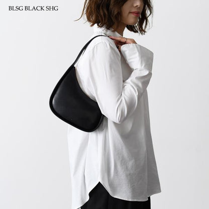 THE ROW Half Moon 부드러운 고트 스킨 가죽 가방 