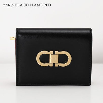 FERRAGAMO フェラガモ ガンチーニ 二つ折り財布