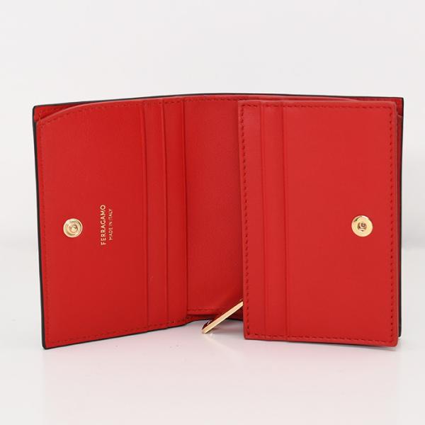 FERRAGAMO フェラガモ ガンチーニ 二つ折り財布