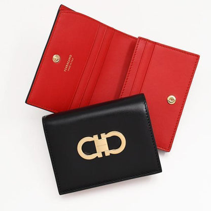 FERRAGAMO フェラガモ ガンチーニ 二つ折り財布