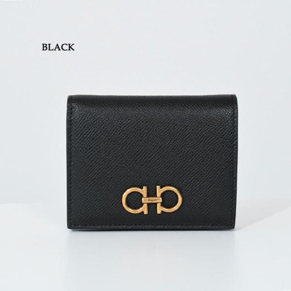 Salvatore Ferragamo ダブルガンチーニコンパクト財布