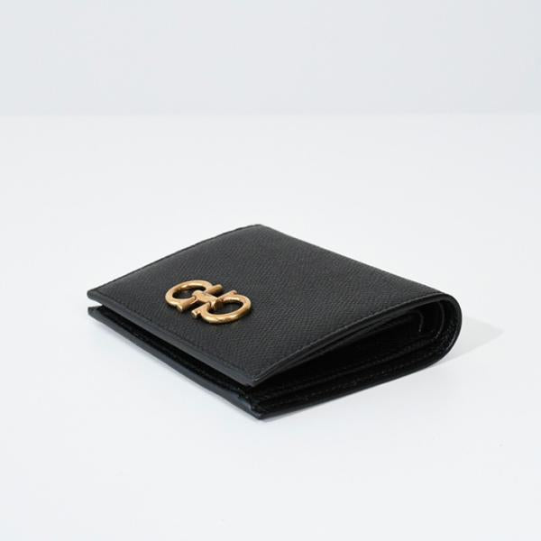 Salvatore Ferragamo ダブルガンチーニコンパクト財布