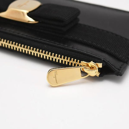 FERRAGAMO フェラガモ ヴァラリボン カードスロット付きコインケース