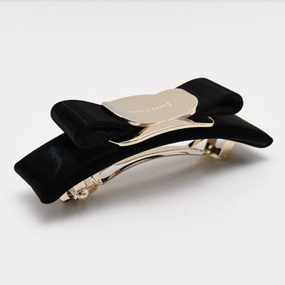 FERRAGAMO フェラガモ レザー リボンバレッタ