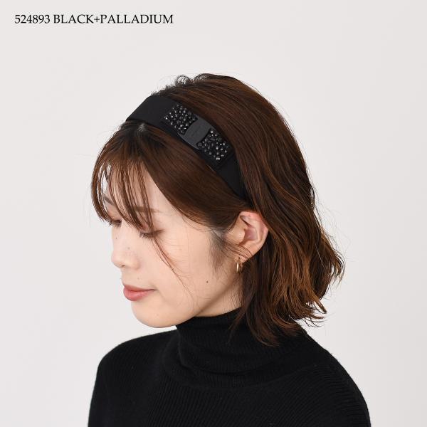 FERRAGAMO Vara Ribbon Headband with Crystals 
