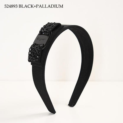 FERRAGAMO Vara Ribbon Headband with Crystals 