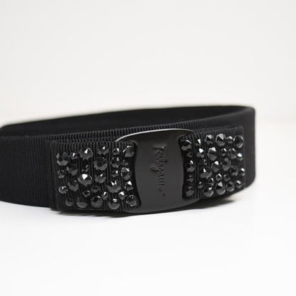 FERRAGAMO Vara Ribbon Headband with Crystals 