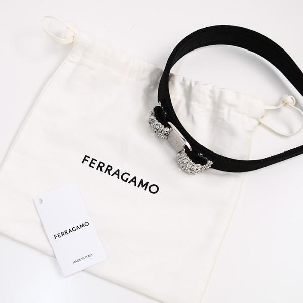 FERRAGAMO フェラガモ ヴァラ・リボン カチューシャ