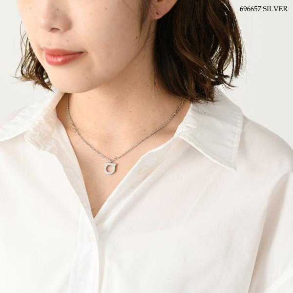 FERRAGAMO Gancini crystal necklace 