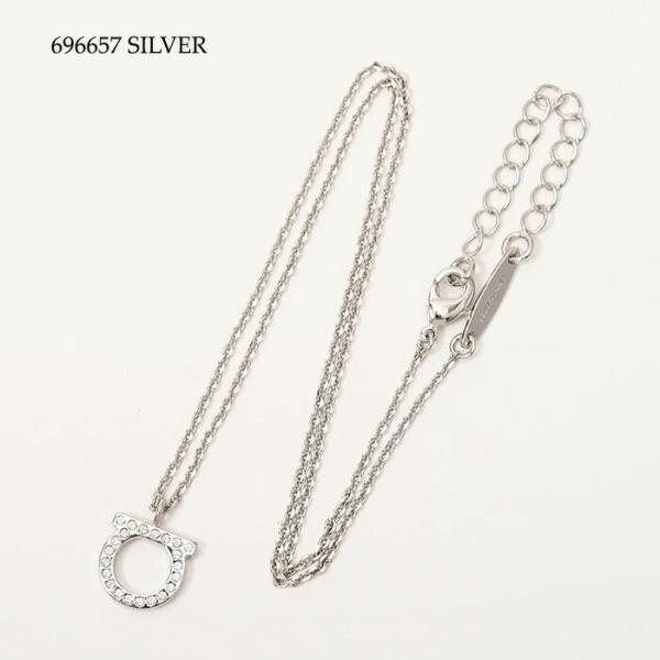 FERRAGAMO Gancini crystal necklace 
