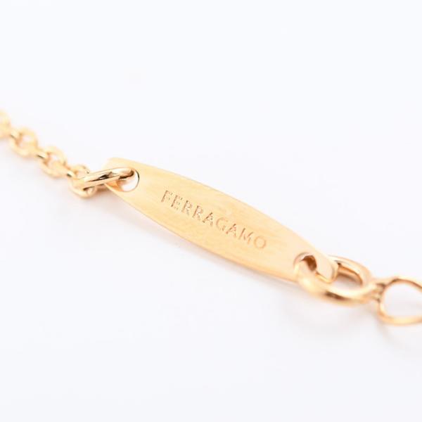 FERRAGAMO 간치니 크리스탈 목걸이 