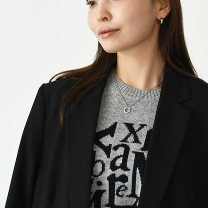 FERRAGAMO Gancini crystal necklace 