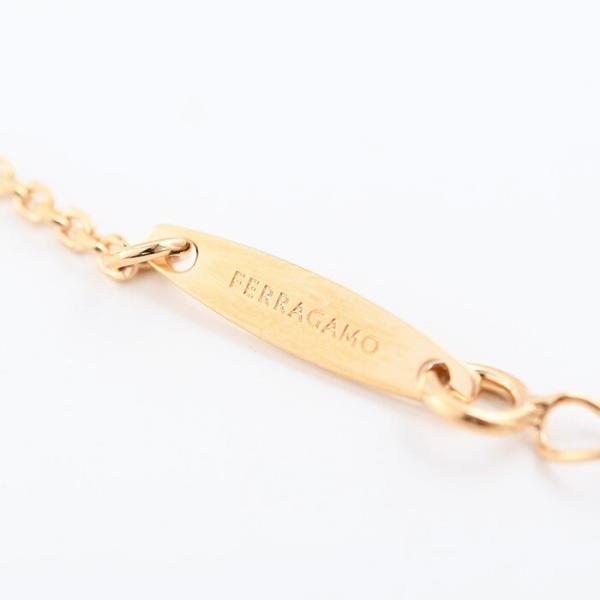 FERRAGAMO Gancini crystal necklace 