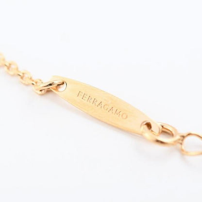 FERRAGAMO Gancini crystal necklace 