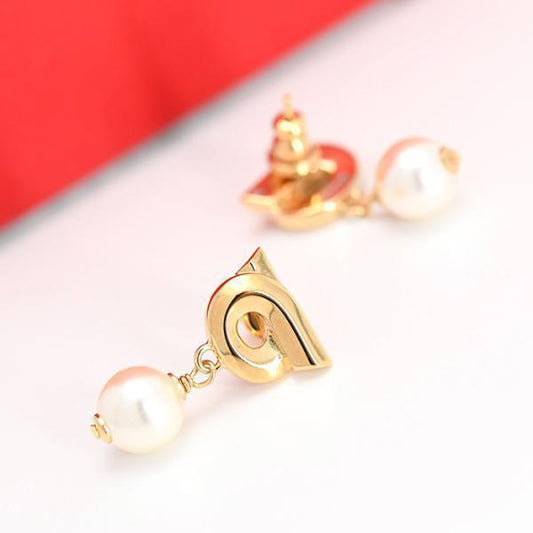 FERRAGAMO フェラガモ ガンチーニ パール ピアス