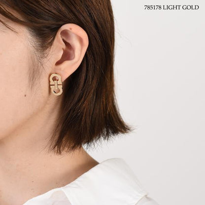 FERRAGAMO フェラガモ ダブル・ガンチーニ ピアス