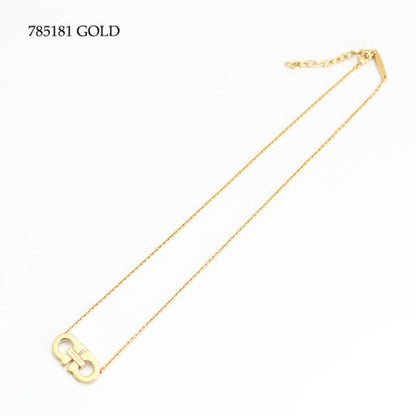 FERRAGAMO フェラガモ ダブル・ガンチーニ ネックレス