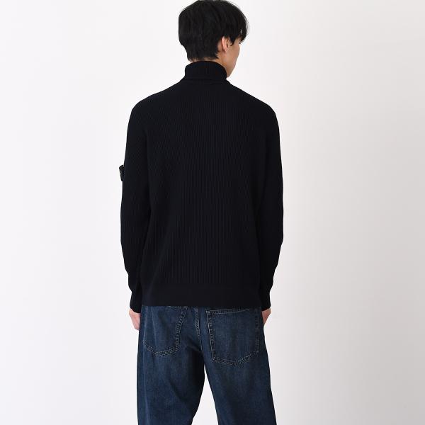 STONE ISLAND ストーンアイランド 5100052 タートルネックニット リブトリム